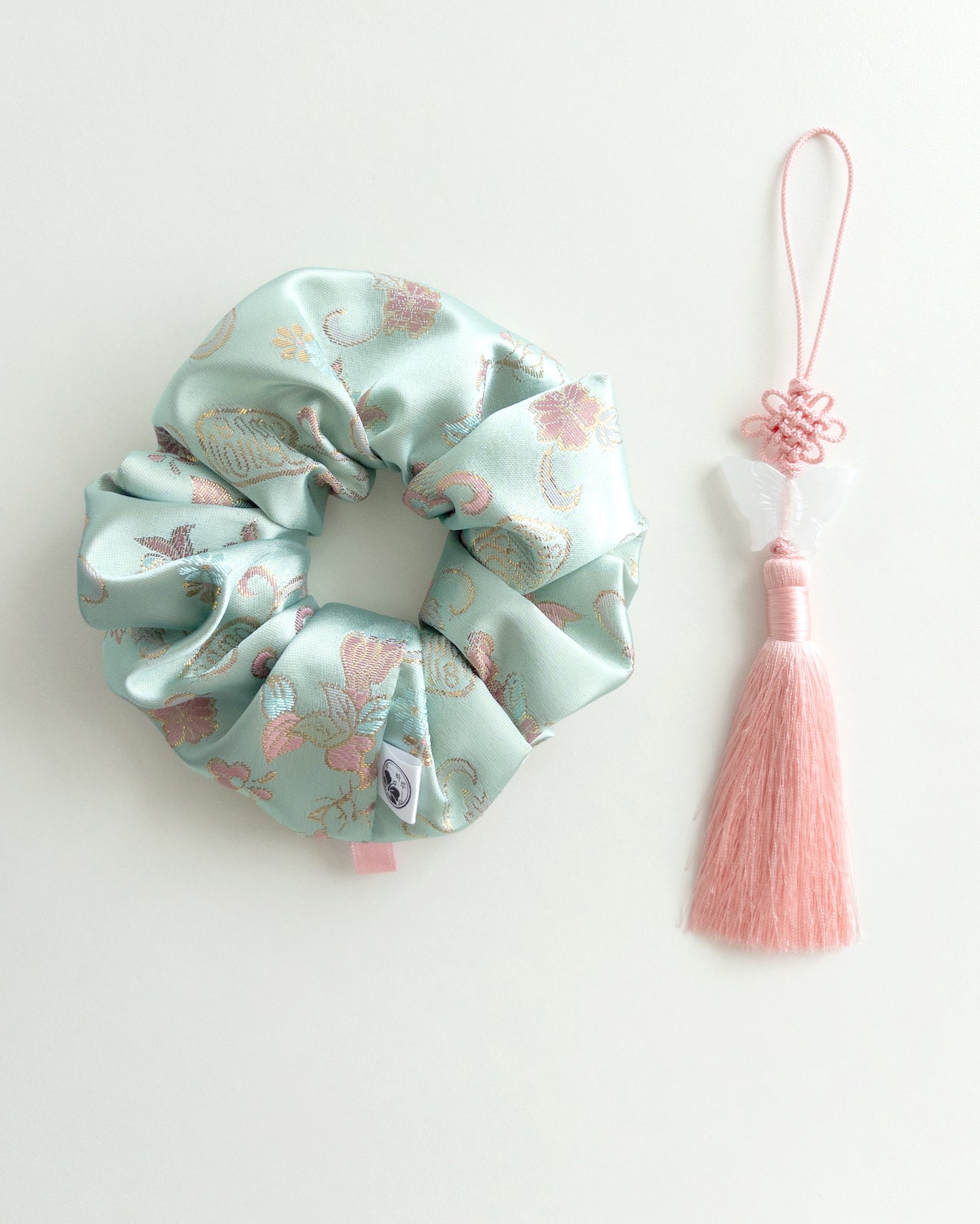Korean-inspired Hanbok Scrunchie
