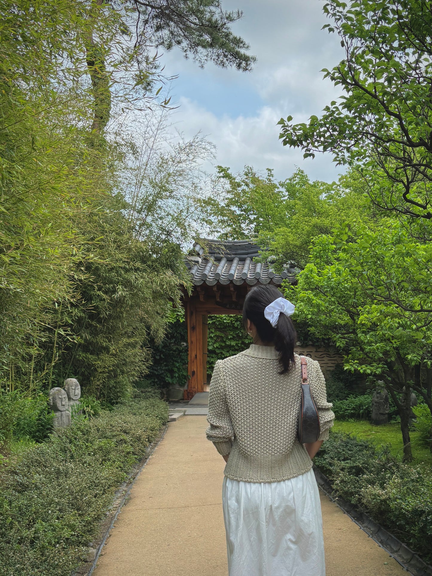 Noon(Snow) Hanbok Scrunchie