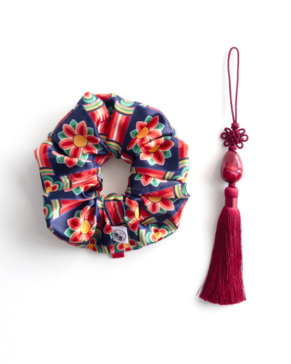 Dancheong Hanbok Scrunchie