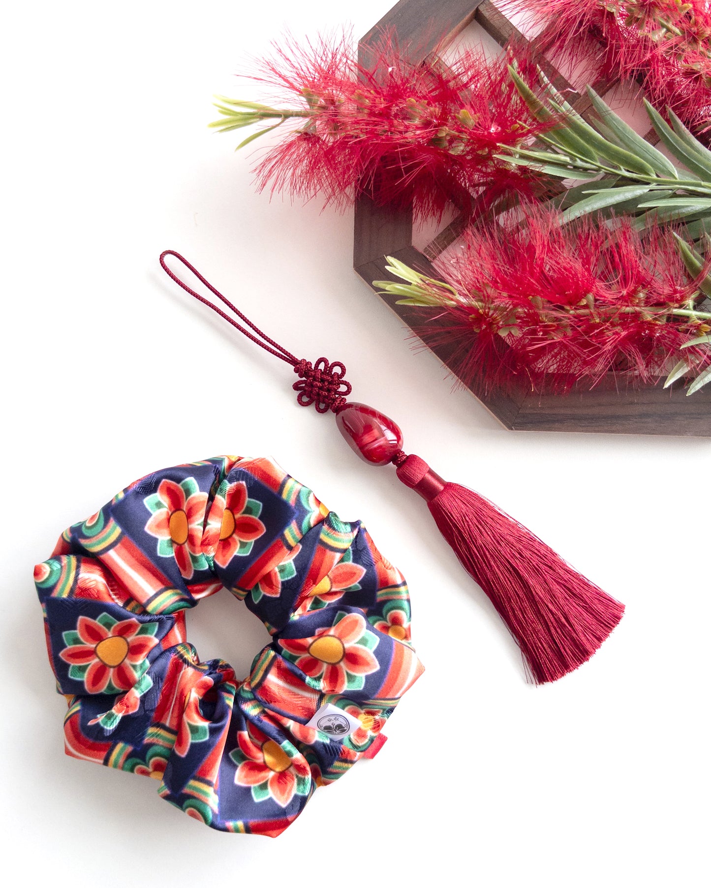 Dancheong Hanbok Scrunchie