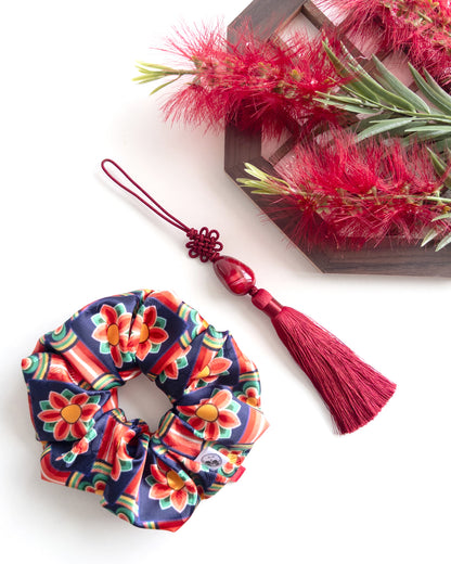 Dancheong Hanbok Scrunchie