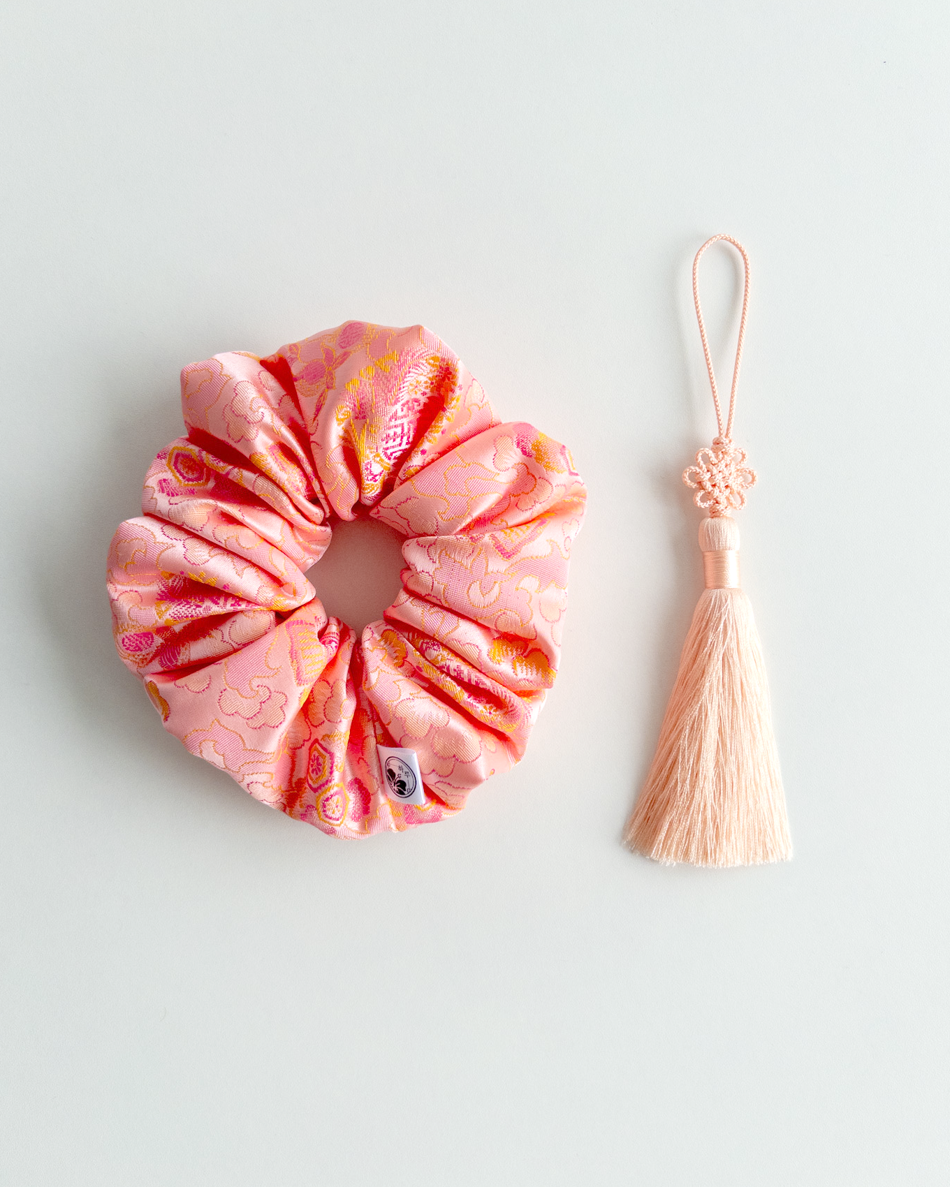 Kkot-gureum(Flower Clouds) Hanbok Scrunchie