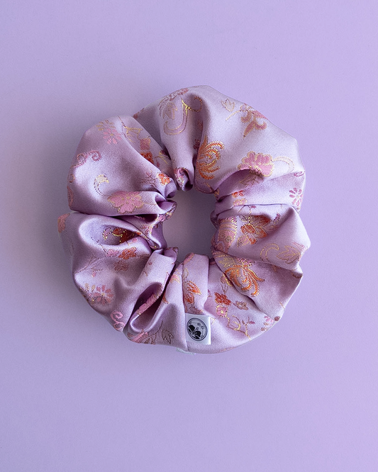 Yeonbora(Lavender) Hanbok Scrunchie